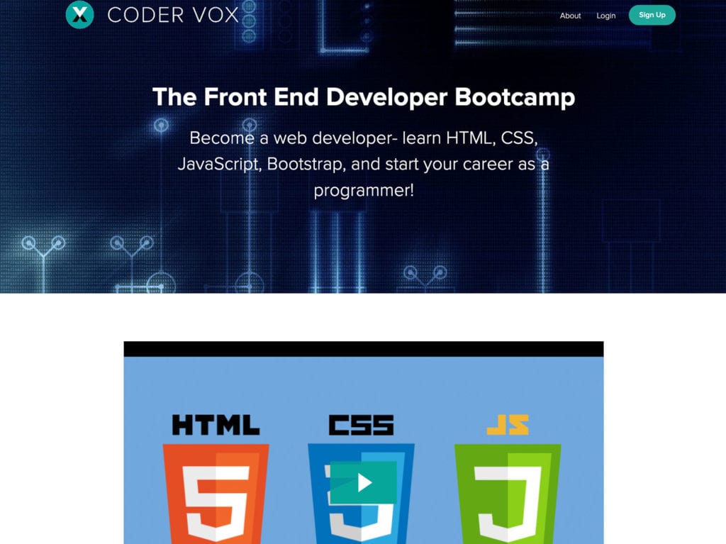 front-end developer bootcamp