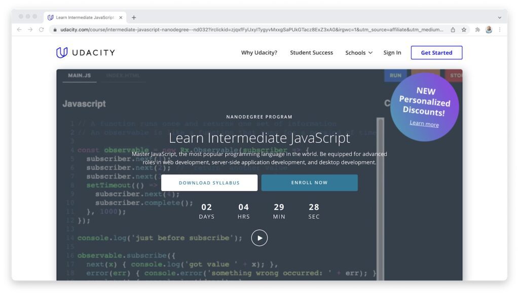 Udacity Learn Intermediate Javascript