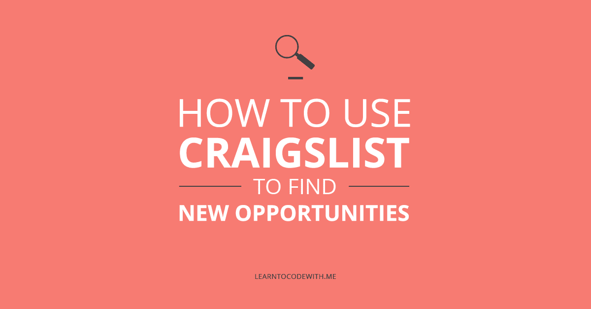 How to use Craigslist during your job hunt